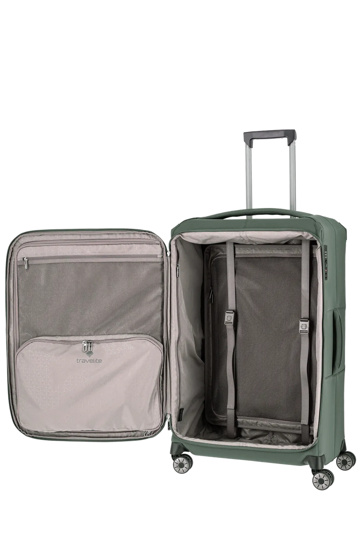 Travelite Priima Stor Resväska 79cm - Olivgrön