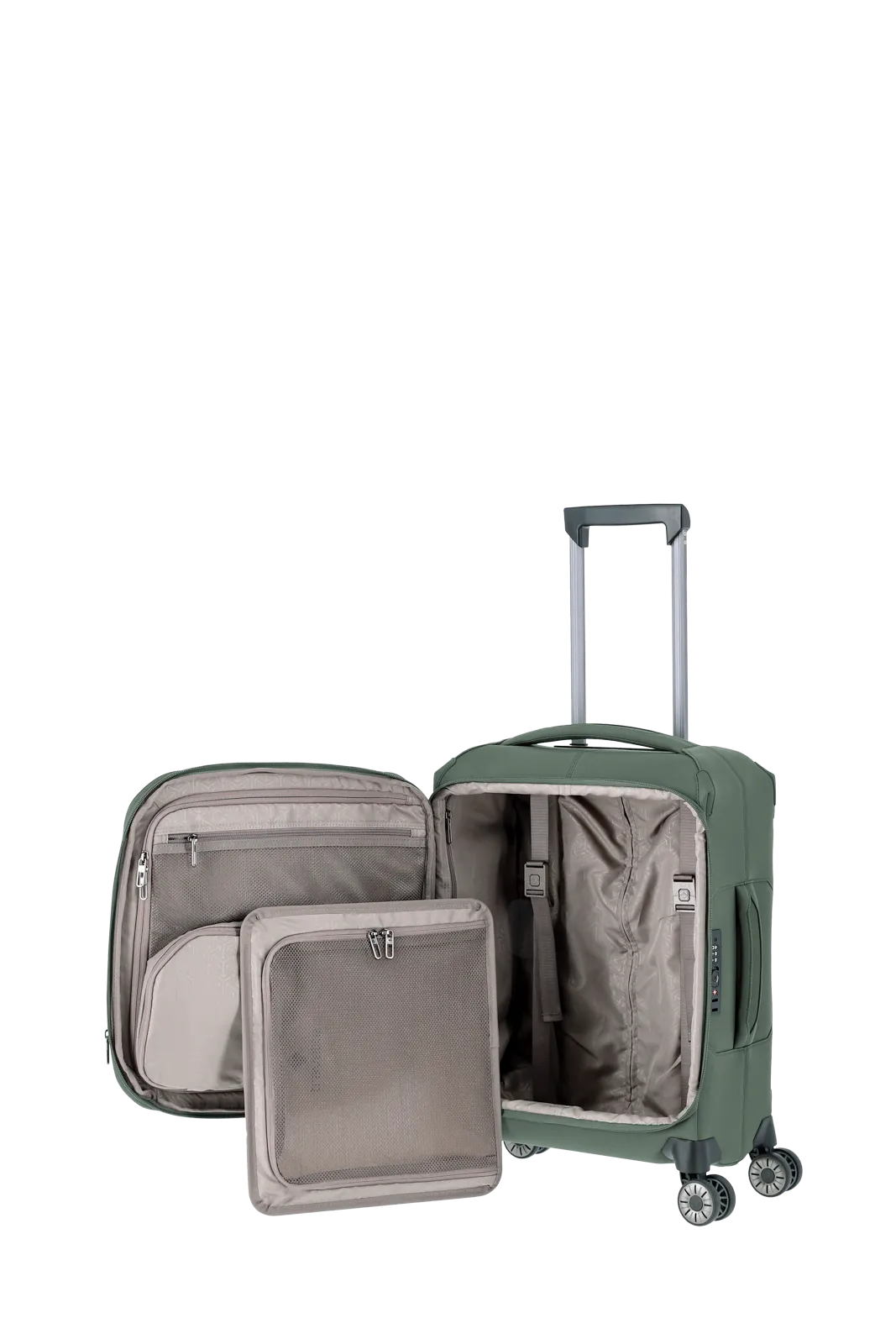 Travelite Priima Kabinväska 55cm - Olivgrön
