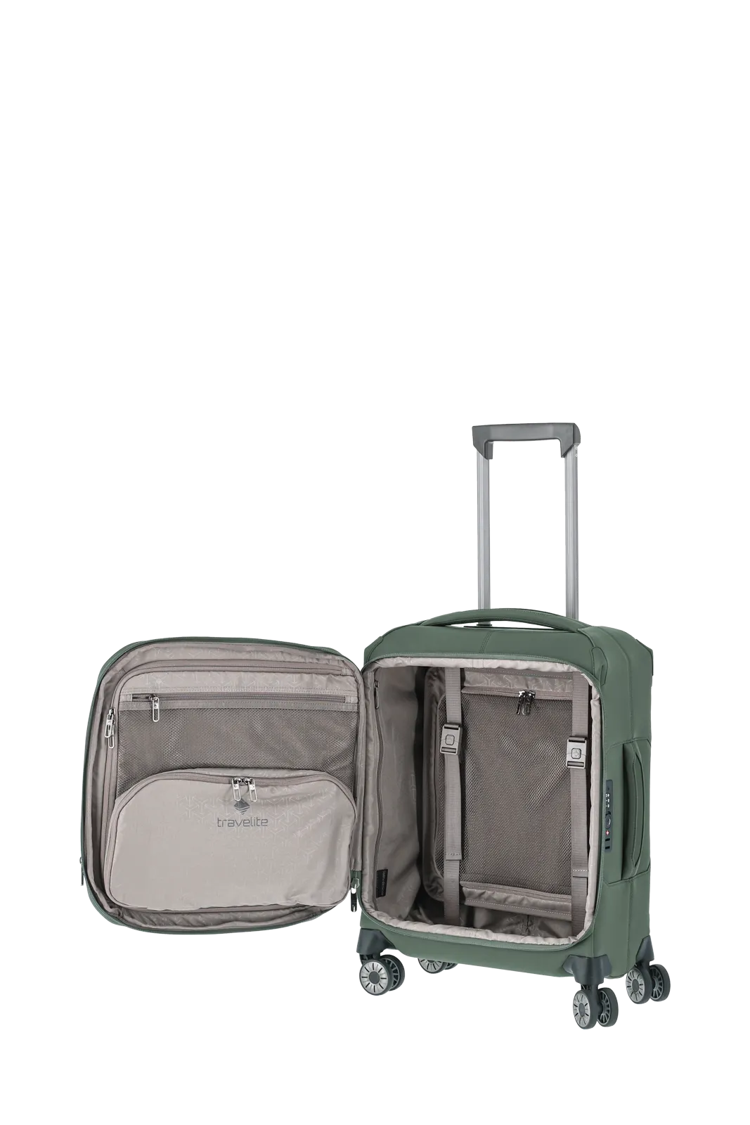 Travelite Priima Kabinväska 55cm - Olivgrön
